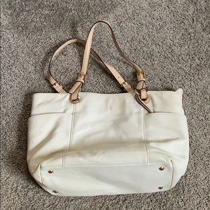 Michael Kors Cream Colored Shoulder Bag